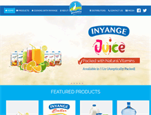Tablet Screenshot of inyangeindustries.com